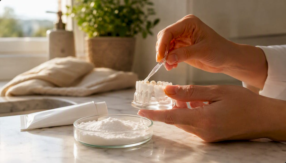 Applying remineralizing gel after whitening