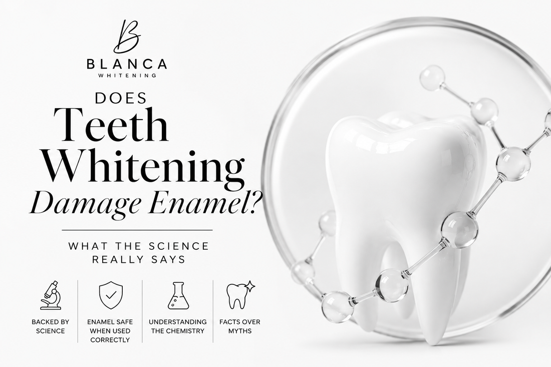 Does Teeth Whitening Damage Enamel? What the Science Really Says