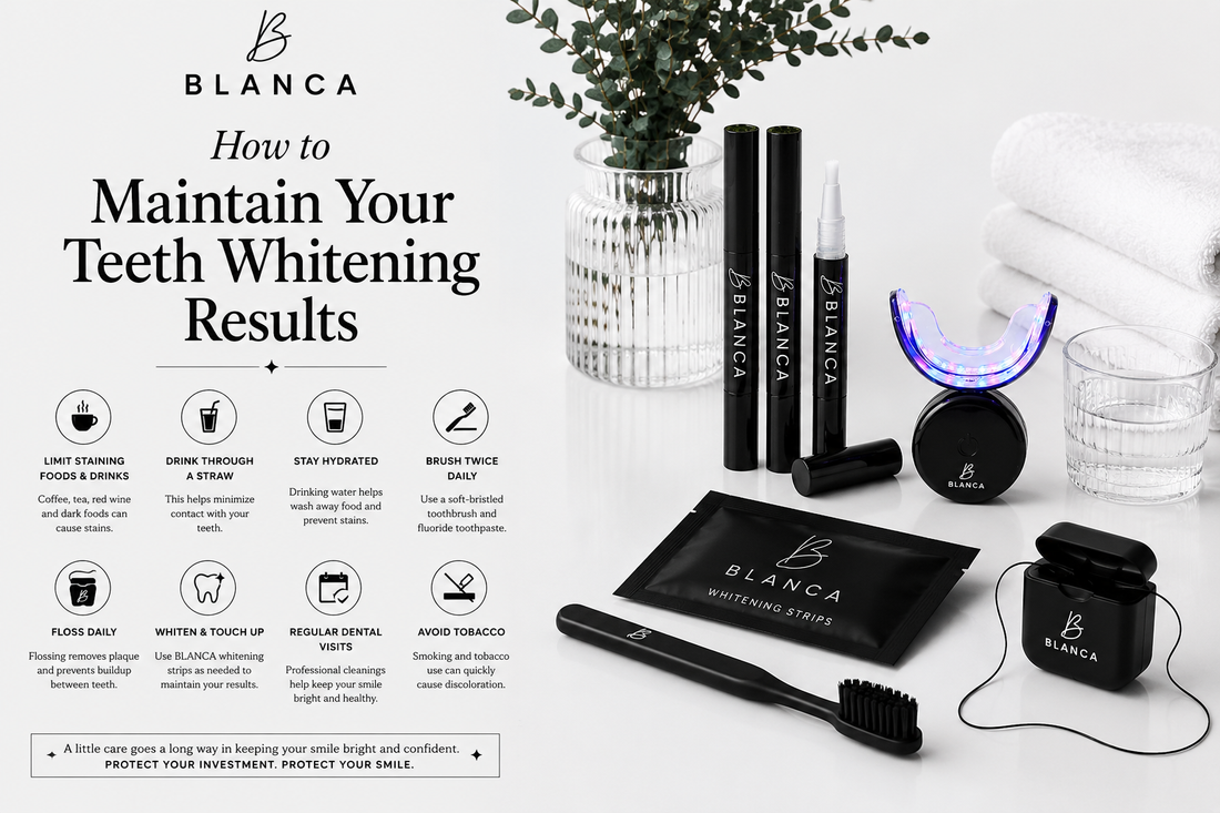 How to Maintain Your Teeth Whitening Results