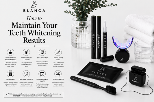 How to Maintain Your Teeth Whitening Results