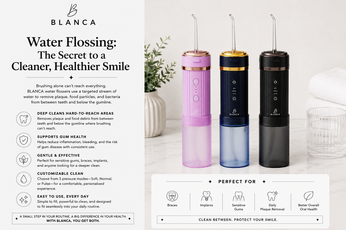 Water Flossing: The Secret to a Cleaner, Healthier Smile