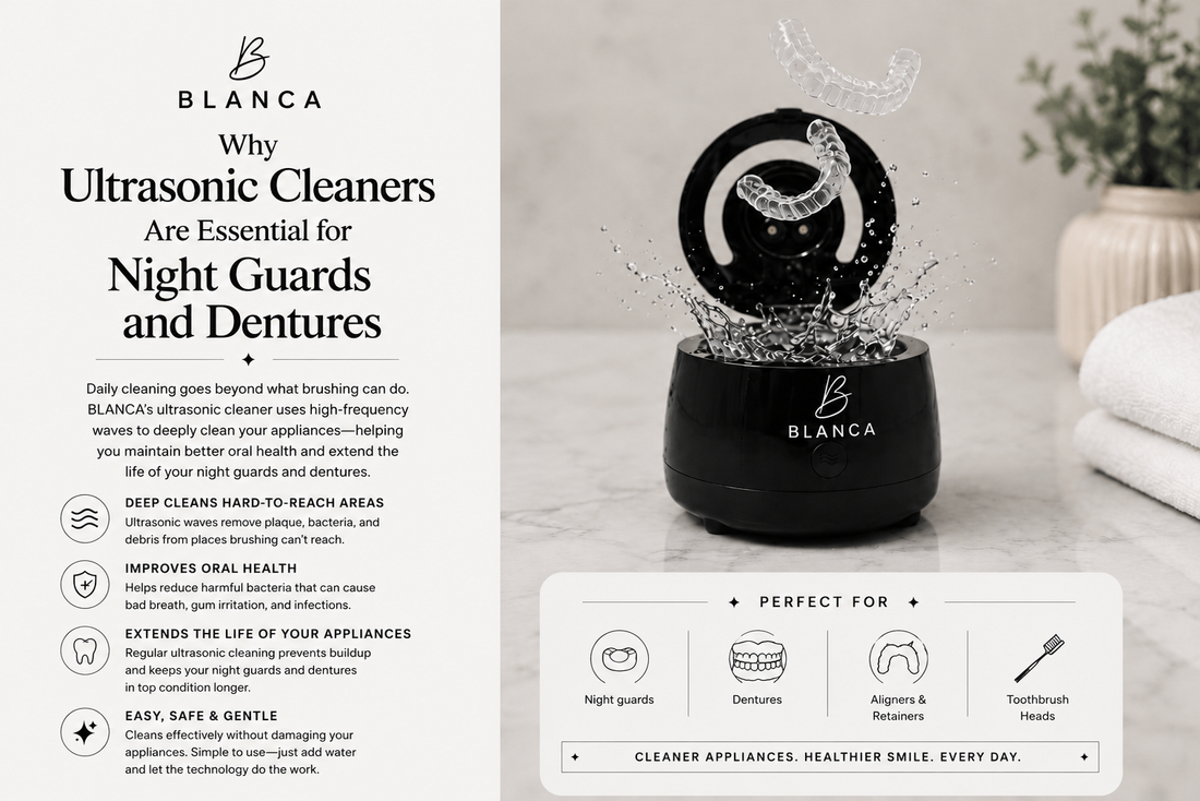 Why Ultrasonic Cleaners Are Essential for Night Guards and Dentures