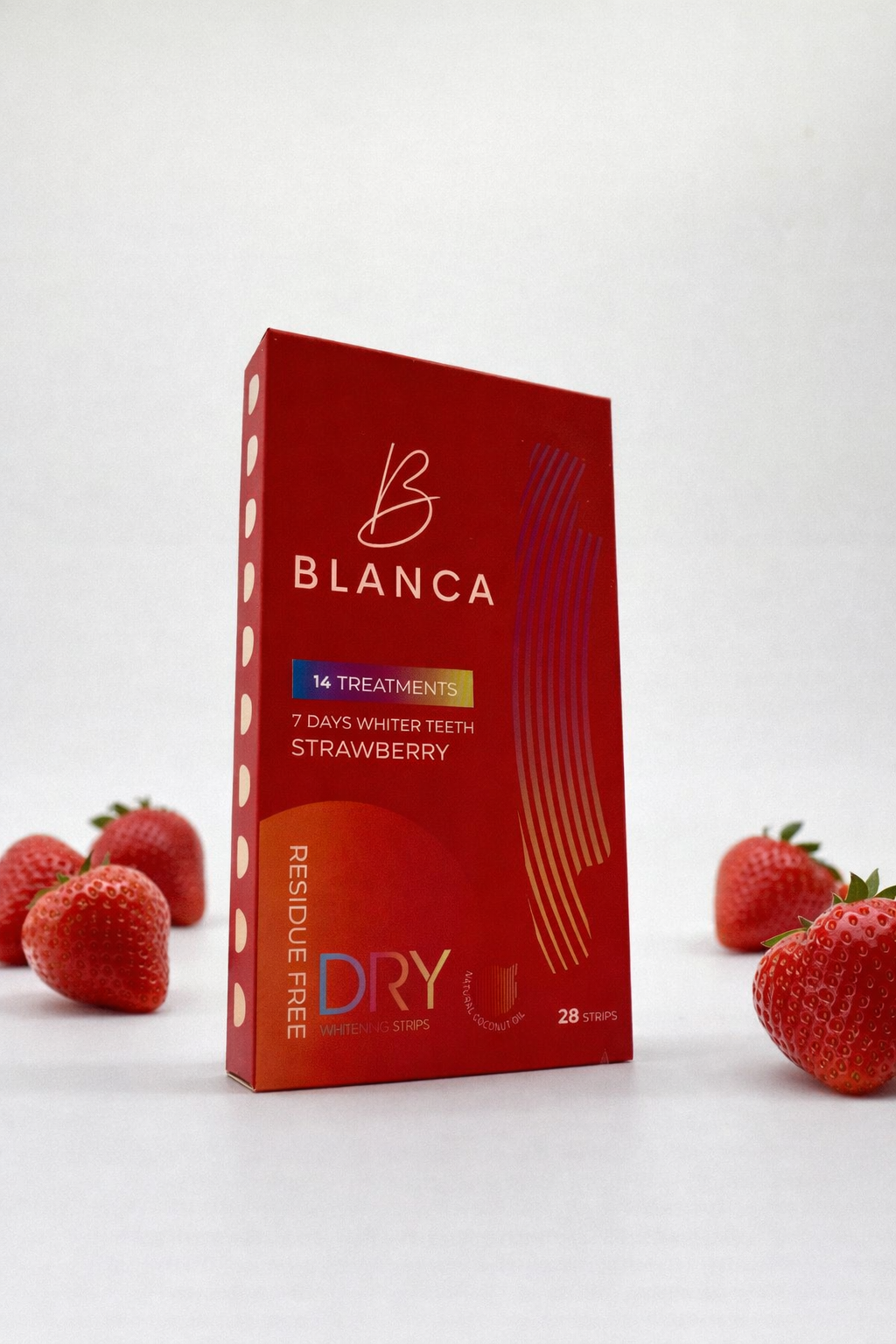 Blush Berry Flavored Whitening Strips